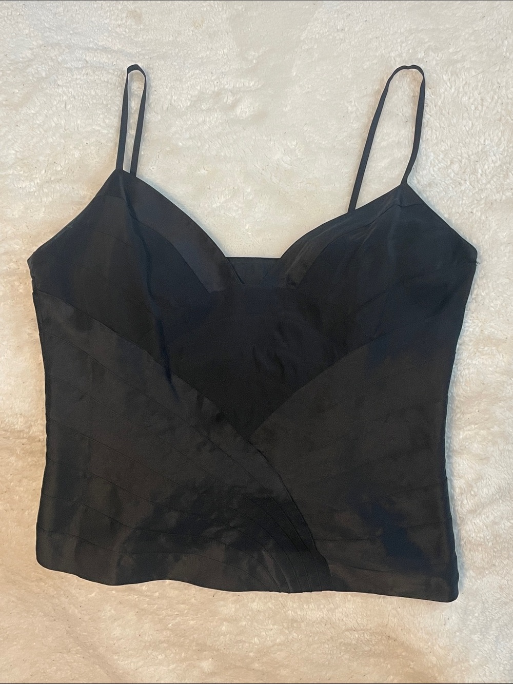 Marc Jacobs Black 100% Silk Camisole